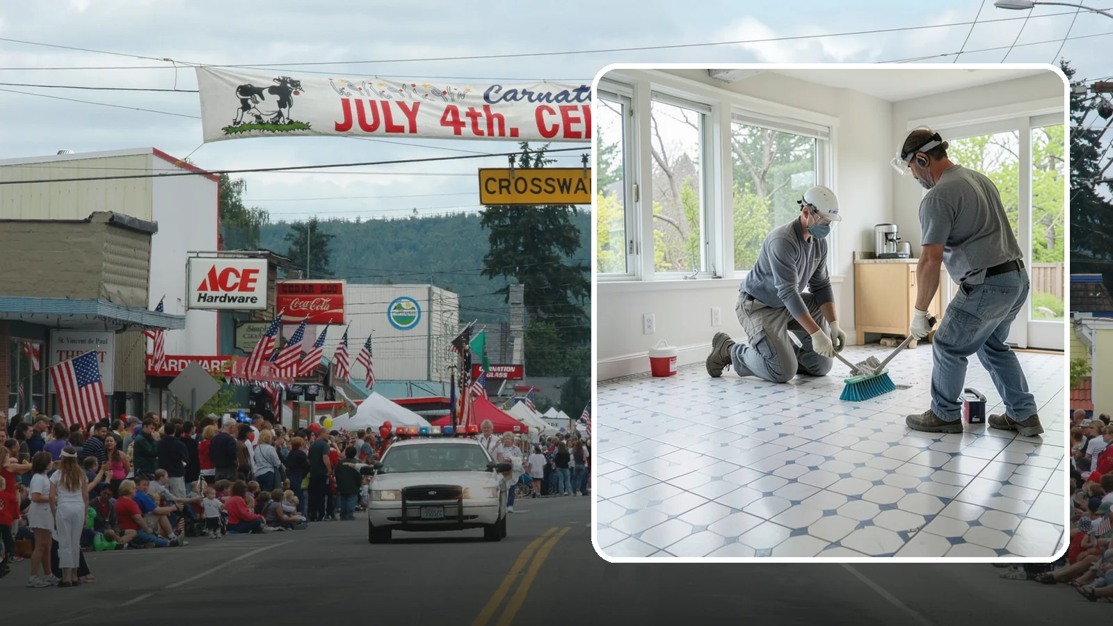 Porcelain Tile Flooring in Carnation, King County, WA - Dense, water-resistant porcelain tile flooring engineered for the toughest and wettest spaces in your home.