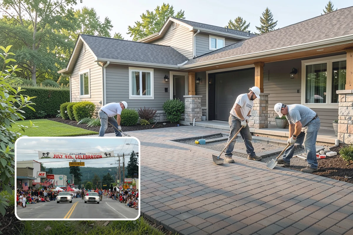 Porcelain Tile Flooring in Carnation, King County, WA - Near-zero water absorption for wet areas