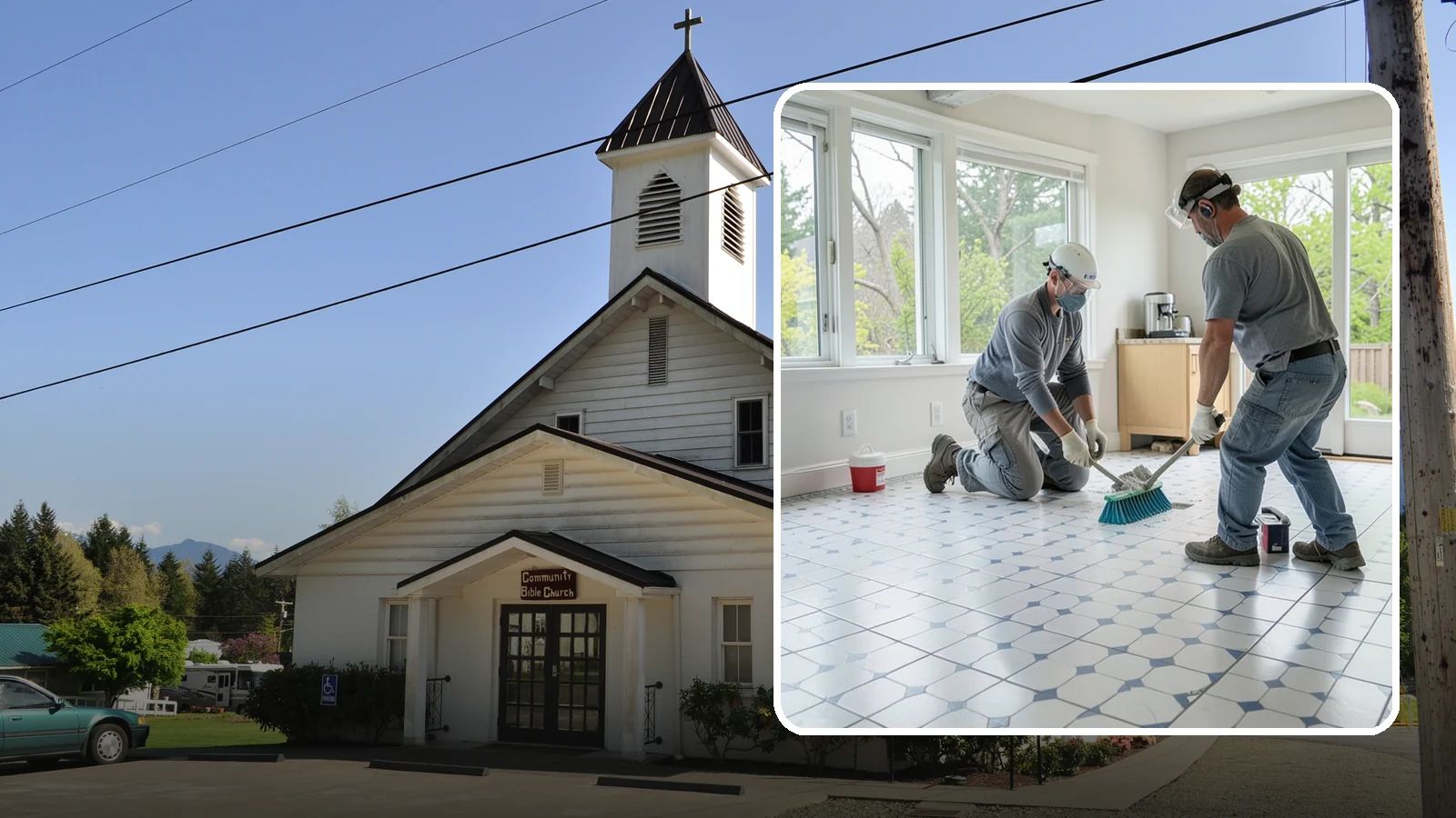 Porcelain Tile Flooring in Concrete, Skagit County, WA - Dense, water-resistant porcelain tile flooring engineered for the toughest and wettest spaces in your home.