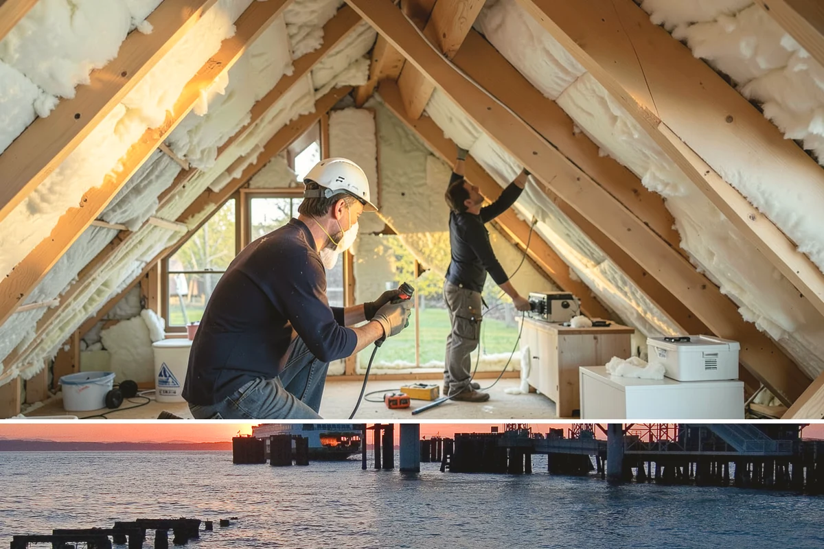 Porcelain Tile Flooring in Edmonds, Snohomish County, WA - Porcelain flooring is an indoor job suited to every season, with winter installs simply requiring extra cure time for setting...