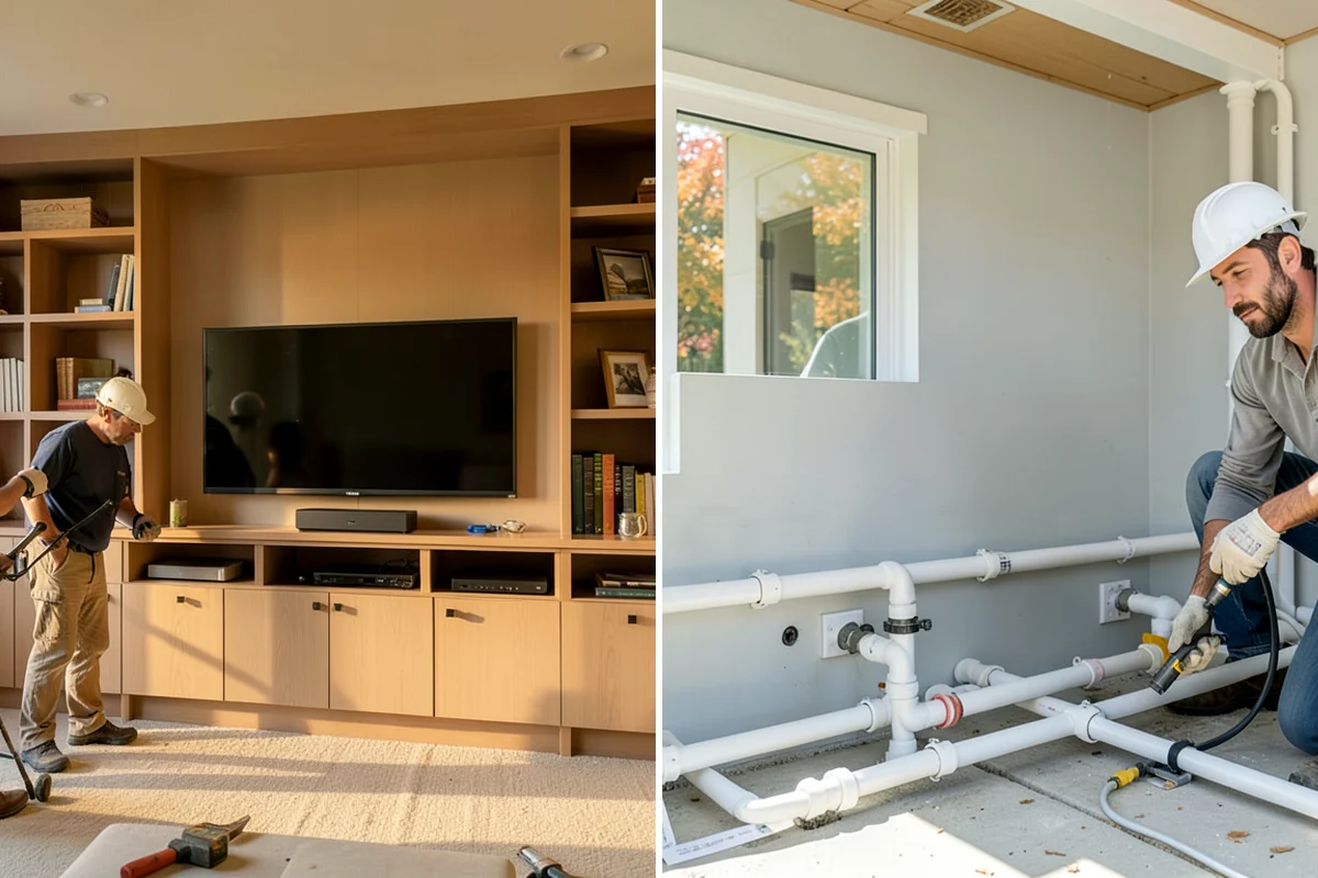 Porcelain Tile Flooring in Everett, Snohomish County, WA - Assess and prepare a rigid substrate