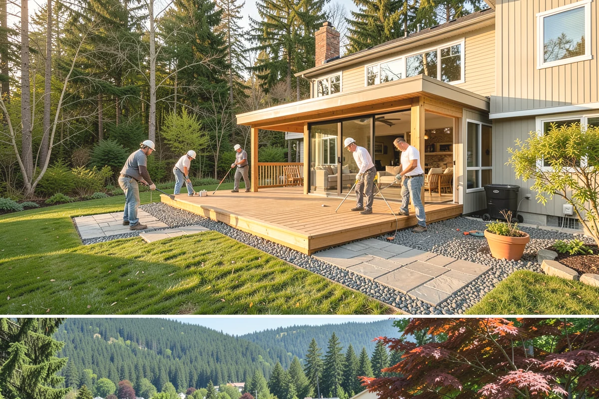 Porcelain Tile Flooring in Index, Snohomish County, WA - Porcelain flooring is an indoor job suited to every season, with winter installs simply requiring extra cure time for setting...