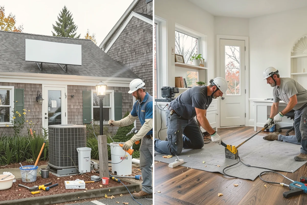 Porcelain Tile Flooring in Kirkland, King County, WA - Assess and prepare a rigid substrate