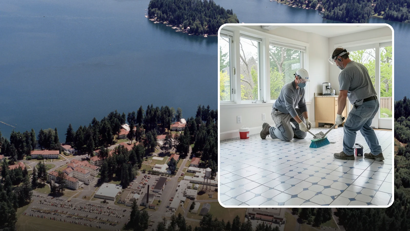 Porcelain Tile Flooring in Lakewood, Pierce County, WA - Dense, water-resistant porcelain tile flooring engineered for the toughest and wettest spaces in your home.