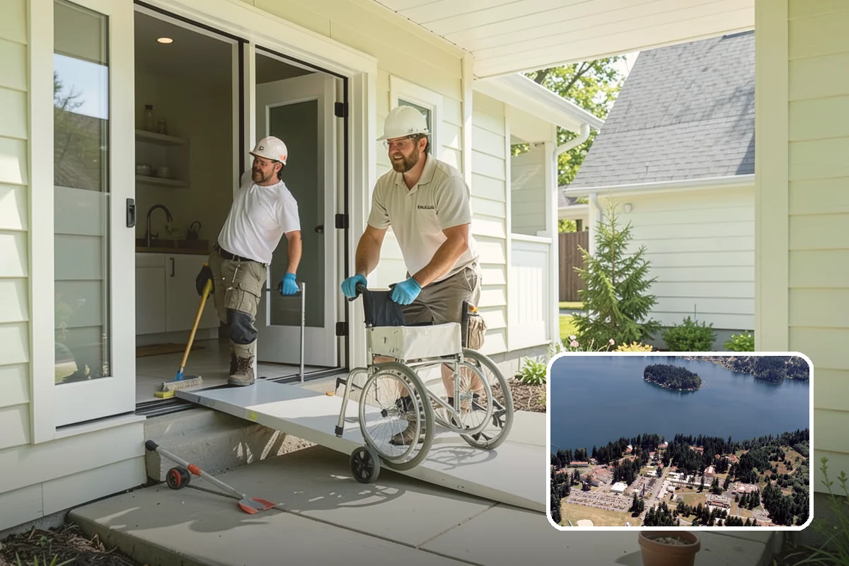Porcelain Tile Flooring in Lakewood, Pierce County, WA - Near-zero water absorption for wet areas