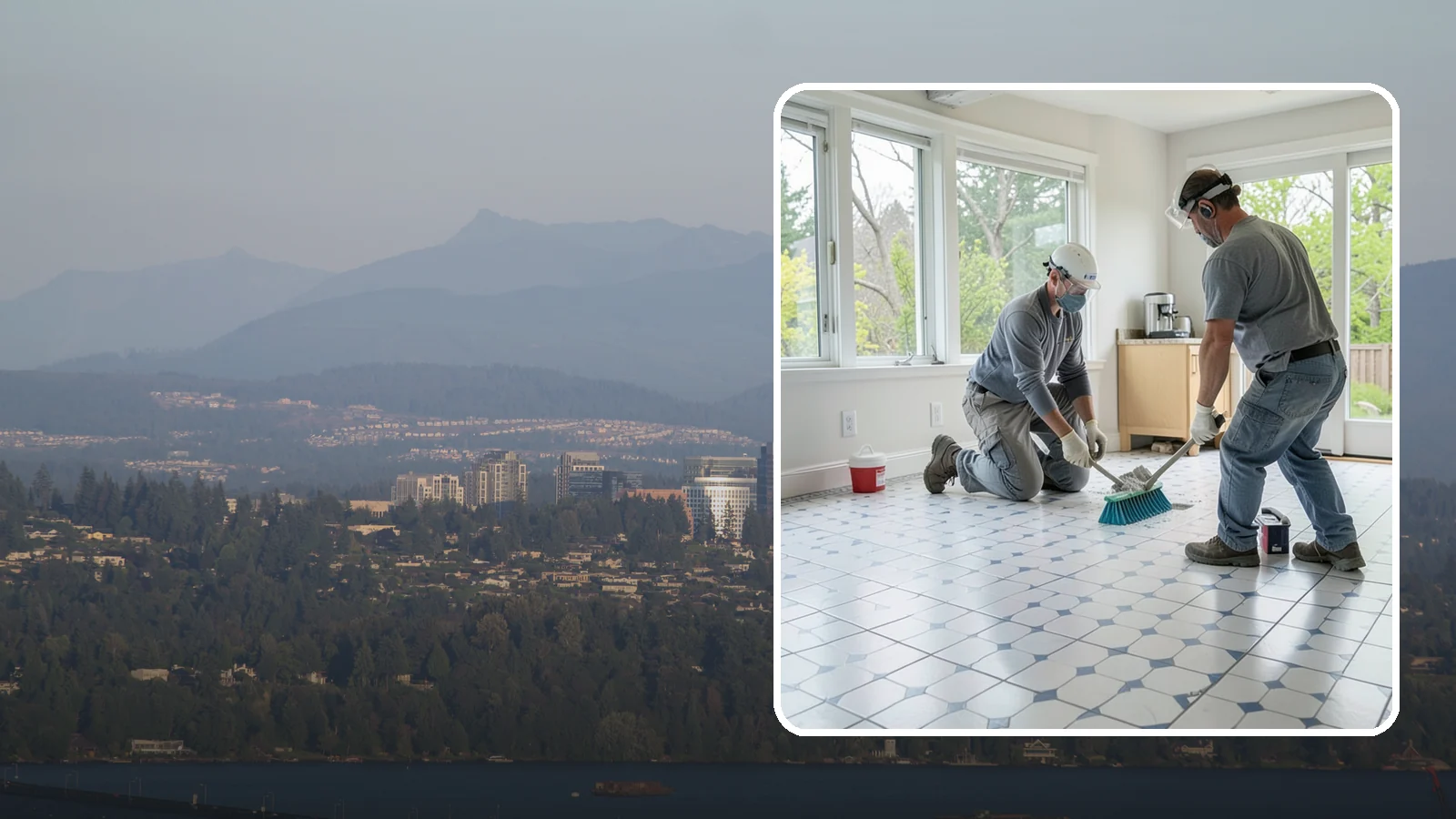 Porcelain Tile Flooring in Medina, King County, WA - Dense, water-resistant porcelain tile flooring engineered for the toughest and wettest spaces in your home.