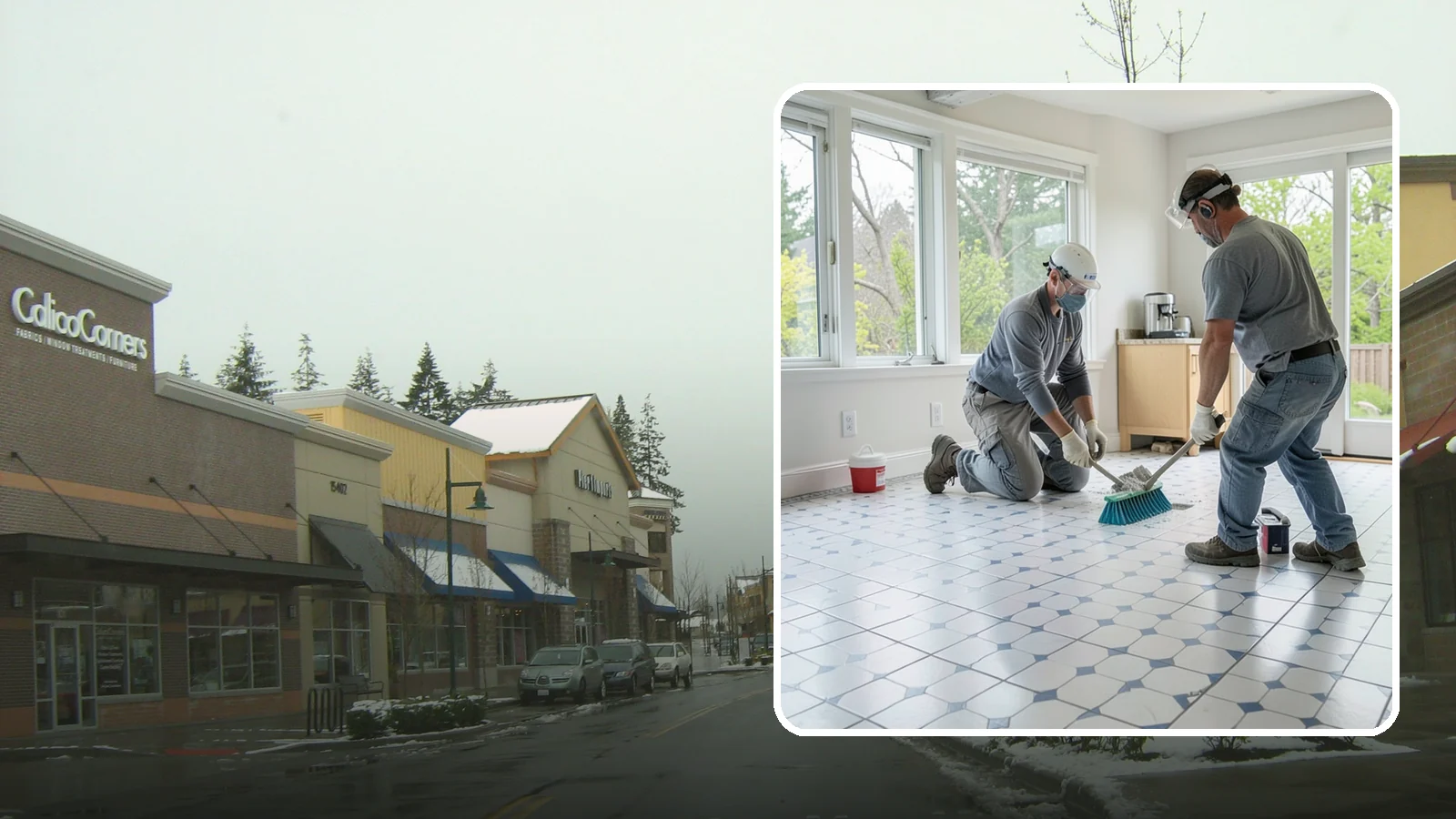 Porcelain Tile Flooring in Mill Creek, Snohomish County, WA - Dense, water-resistant porcelain tile flooring engineered for the toughest and wettest spaces in your home.
