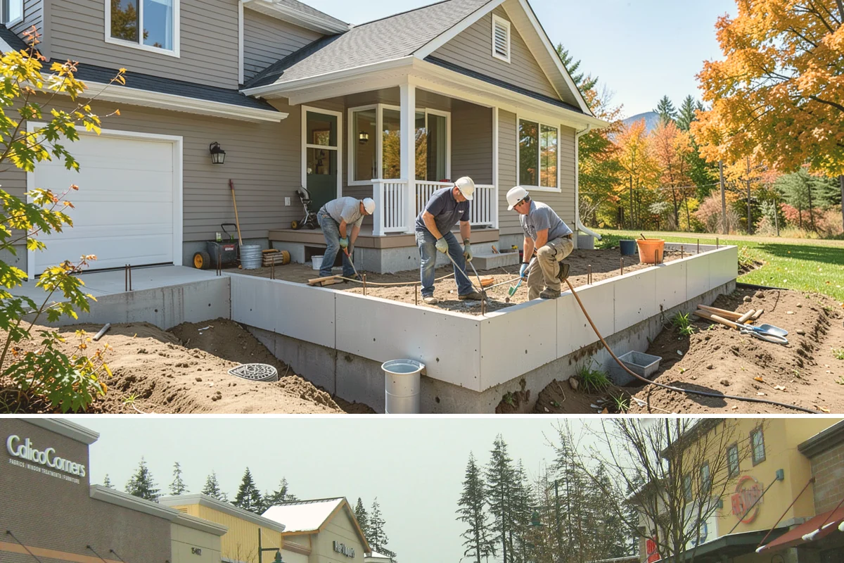 Porcelain Tile Flooring in Mill Creek, Snohomish County, WA - Porcelain flooring is an indoor job suited to every season, with winter installs simply requiring extra cure time for setting...