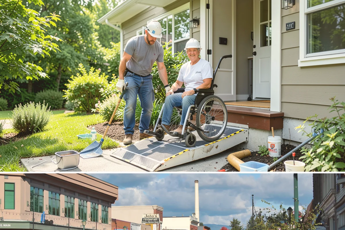 Porcelain Tile Flooring in Monroe, Snohomish County, WA - Porcelain flooring is an indoor job suited to every season, with winter installs simply requiring extra cure time for setting...