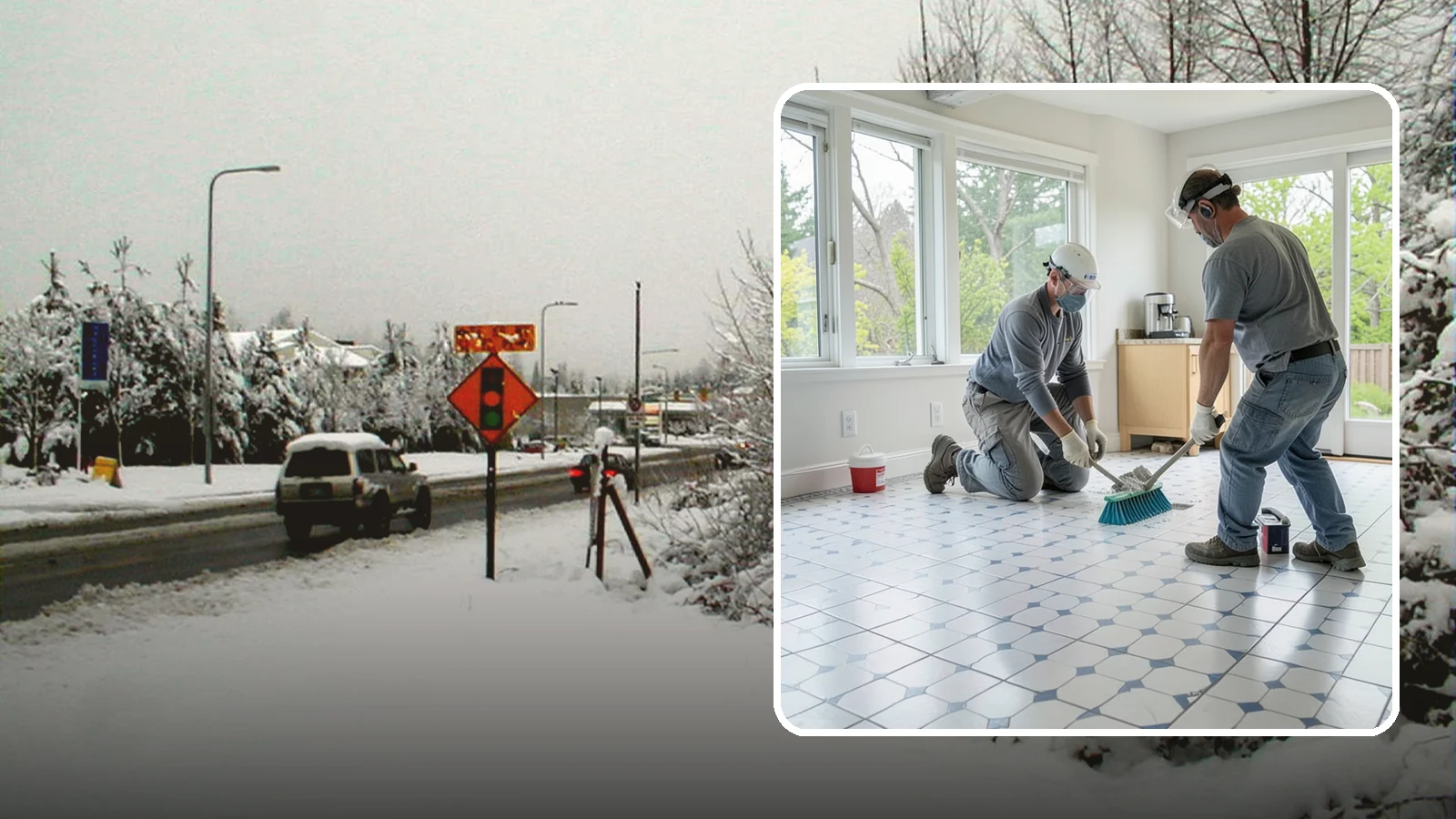 Porcelain Tile Flooring in Newcastle, King County, WA - Dense, water-resistant porcelain tile flooring engineered for the toughest and wettest spaces in your home.