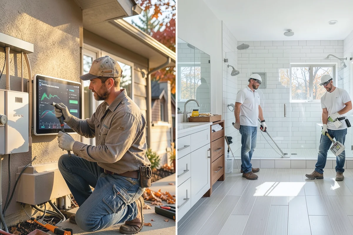 Porcelain Tile Flooring in Renton, King County, WA - Assess and prepare a rigid substrate