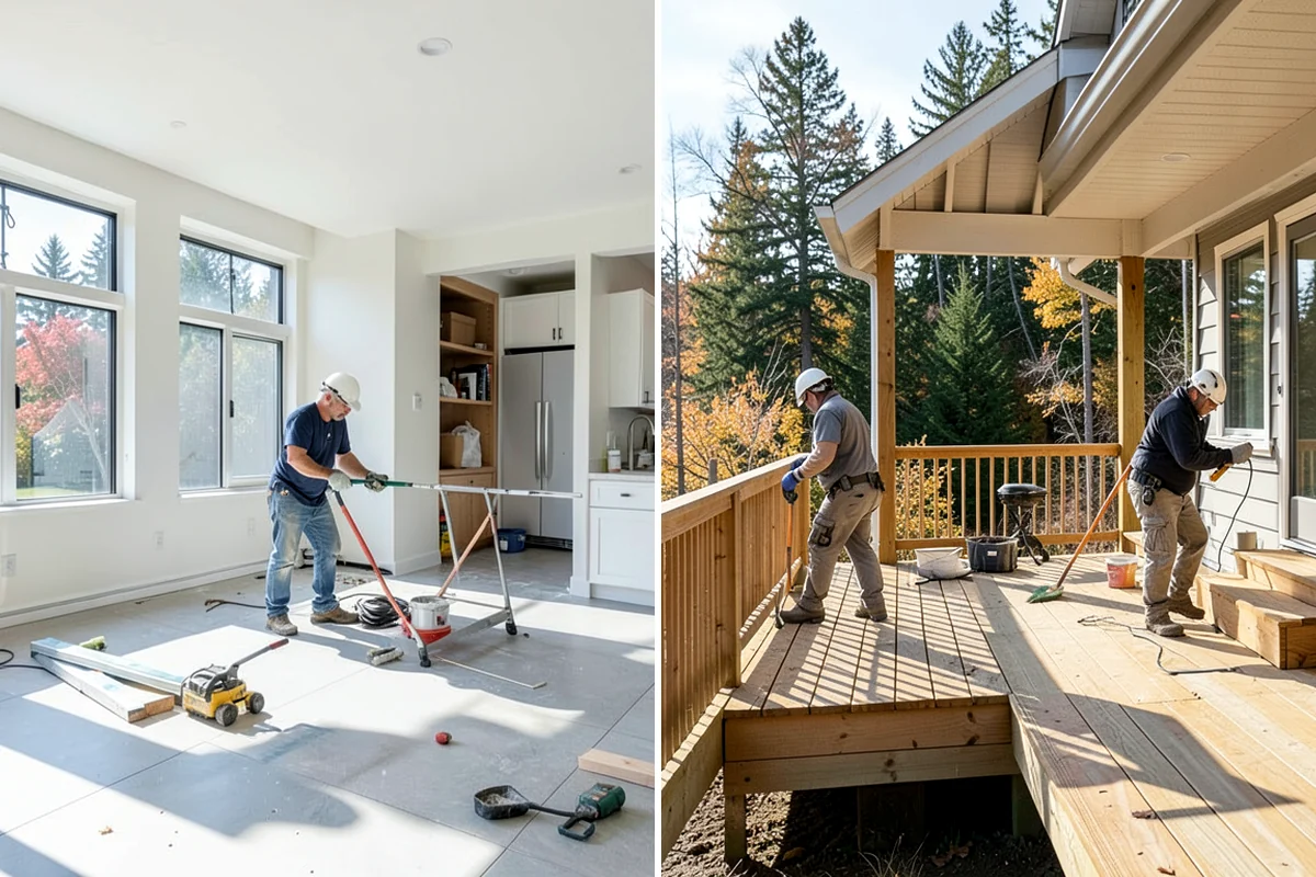 Porcelain Tile Flooring in SeaTac, King County, WA - Assess and prepare a rigid substrate