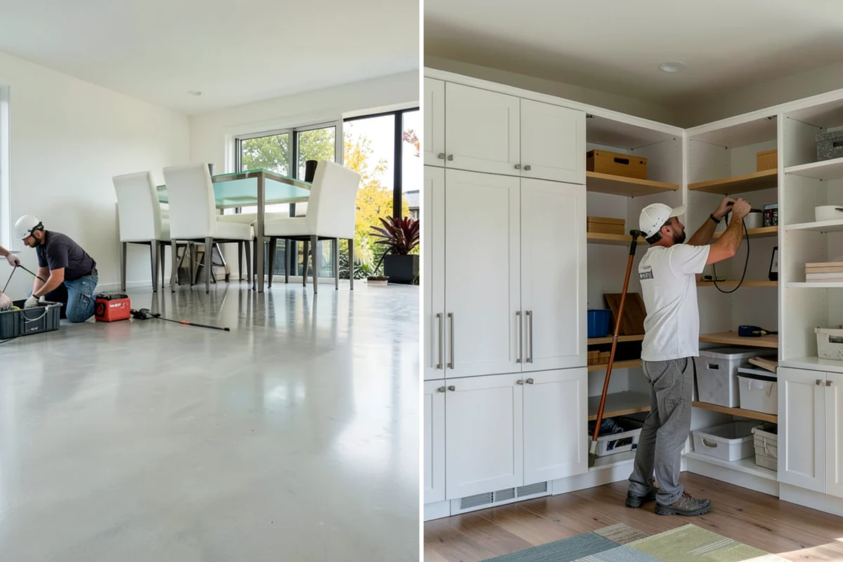 Porcelain Tile Flooring in Seattle, King County, WA - Assess and prepare a rigid substrate