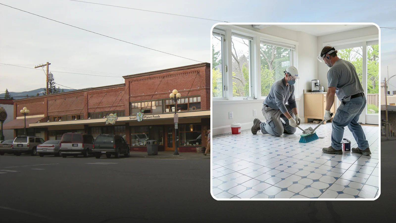 Porcelain Tile Flooring in Sedro-Woolley, Skagit County, WA - Dense, water-resistant porcelain tile flooring engineered for the toughest and wettest spaces in your home.
