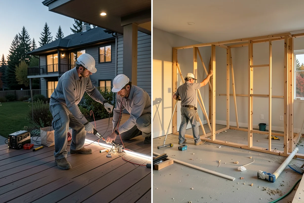 Porcelain Tile Flooring in Snoqualmie, King County, WA - Assess and prepare a rigid substrate