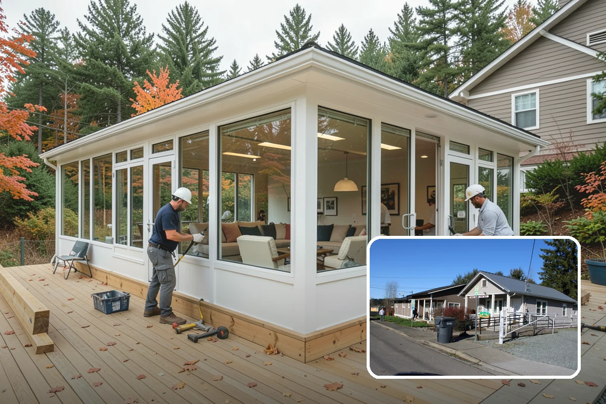 Porcelain Tile Flooring in South Prairie, Pierce County, WA - Near-zero water absorption for wet areas