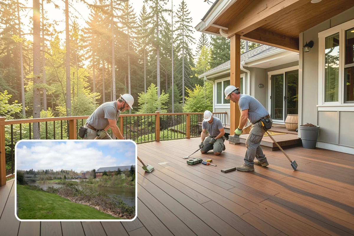 Porcelain Tile Flooring in Tukwila, King County, WA - Near-zero water absorption for wet areas