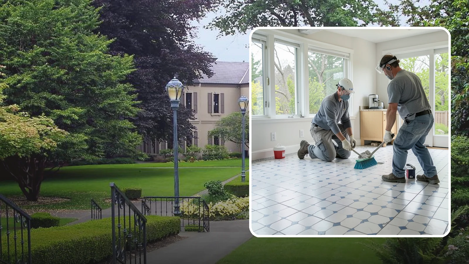 Porcelain Tile Flooring in Woodinville, King County, WA - Dense, water-resistant porcelain tile flooring engineered for the toughest and wettest spaces in your home.