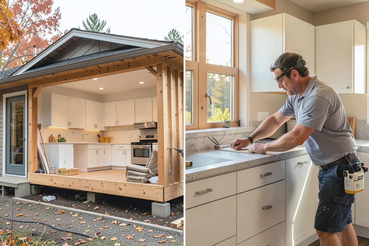 Porcelain Tile Flooring in Woodinville, King County, WA - Assess and prepare a rigid substrate
