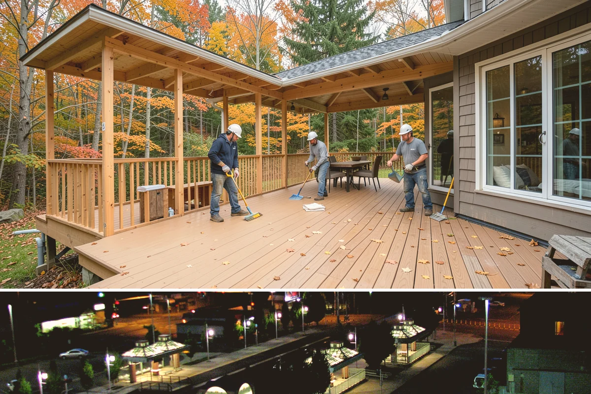 Porch Column Installation in Auburn, King County, WA - Column work fits any time of year, with dry weather preferred for exterior painting and finishing.