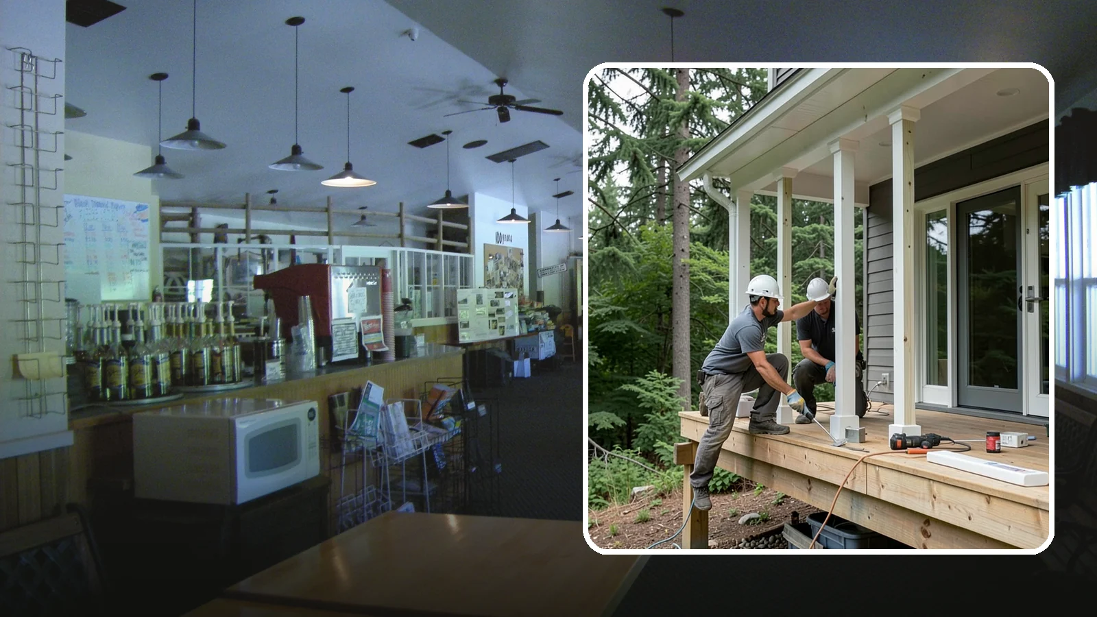 Porch Column Installation in Black Diamond, King County, WA - Porch column installation that provides structural support and defines your home's front facade.