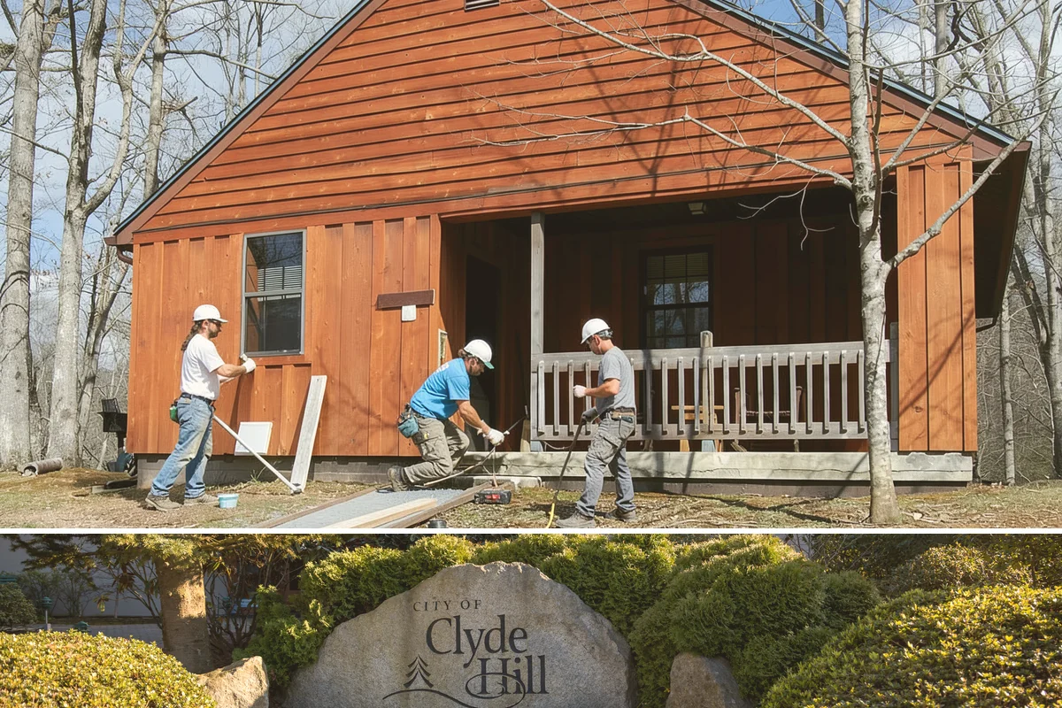 Porch Column Installation in Clyde Hill, King County, WA - Column work fits any time of year, with dry weather preferred for exterior painting and finishing.