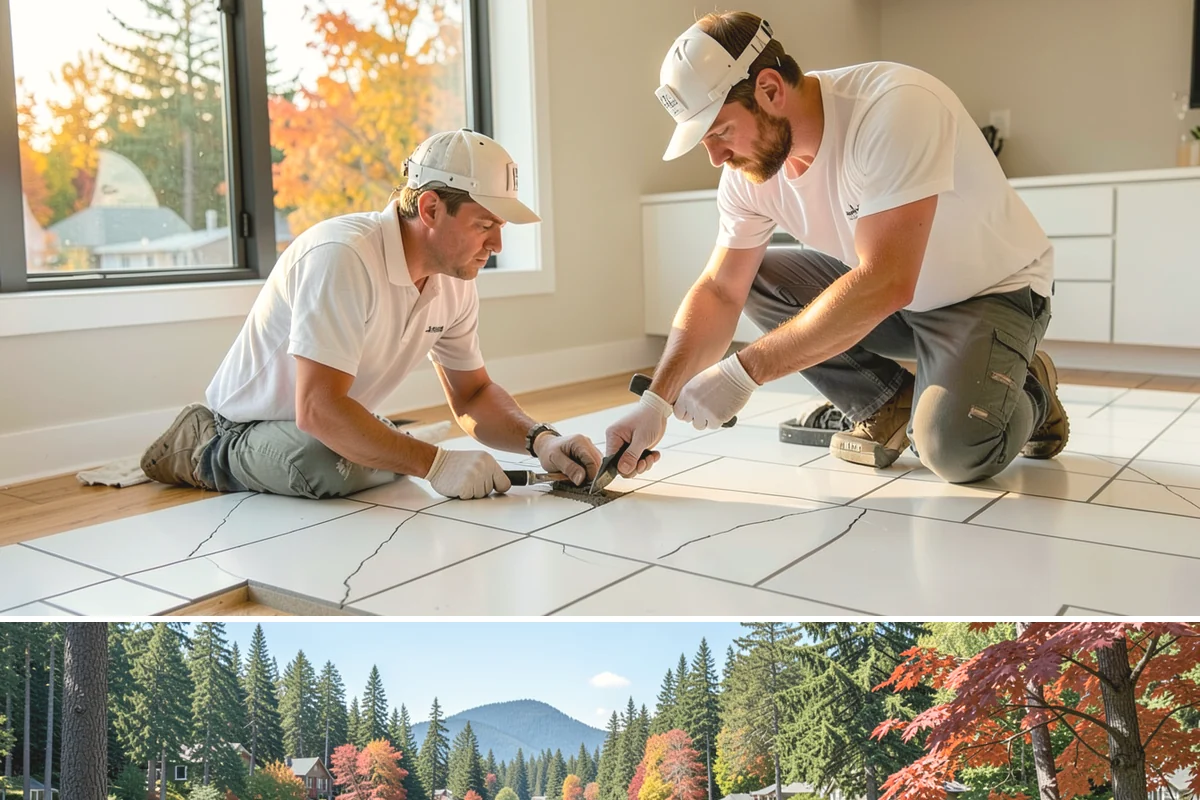 Porch Column Installation in Covington, King County, WA - Column work fits any time of year, with dry weather preferred for exterior painting and finishing.