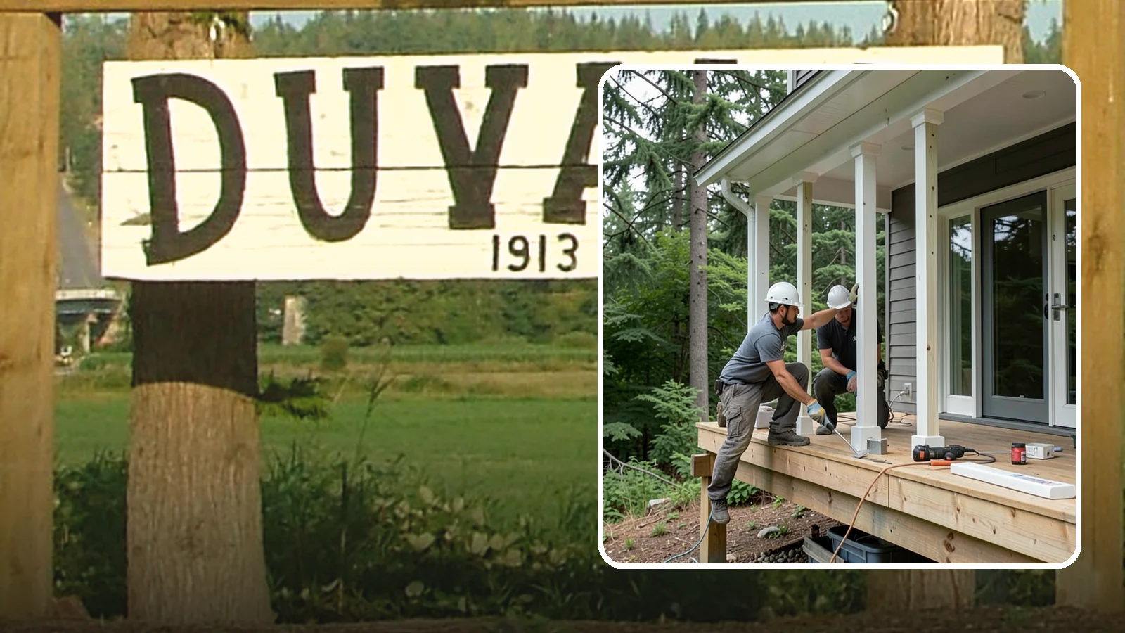 Porch Column Installation in Duvall, King County, WA - Porch column installation that provides structural support and defines your home's front facade.