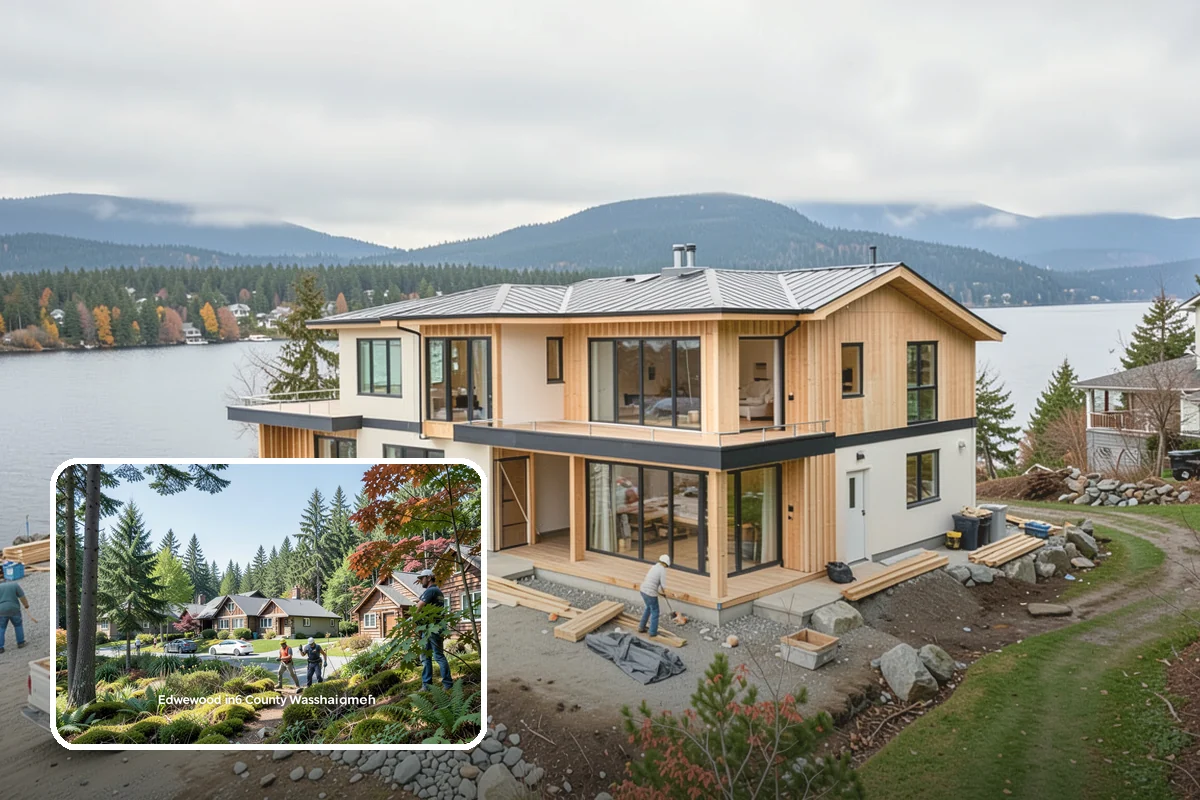 Porch Column Installation in Edgewood, Pierce County, WA - Provides genuine structural roof support
