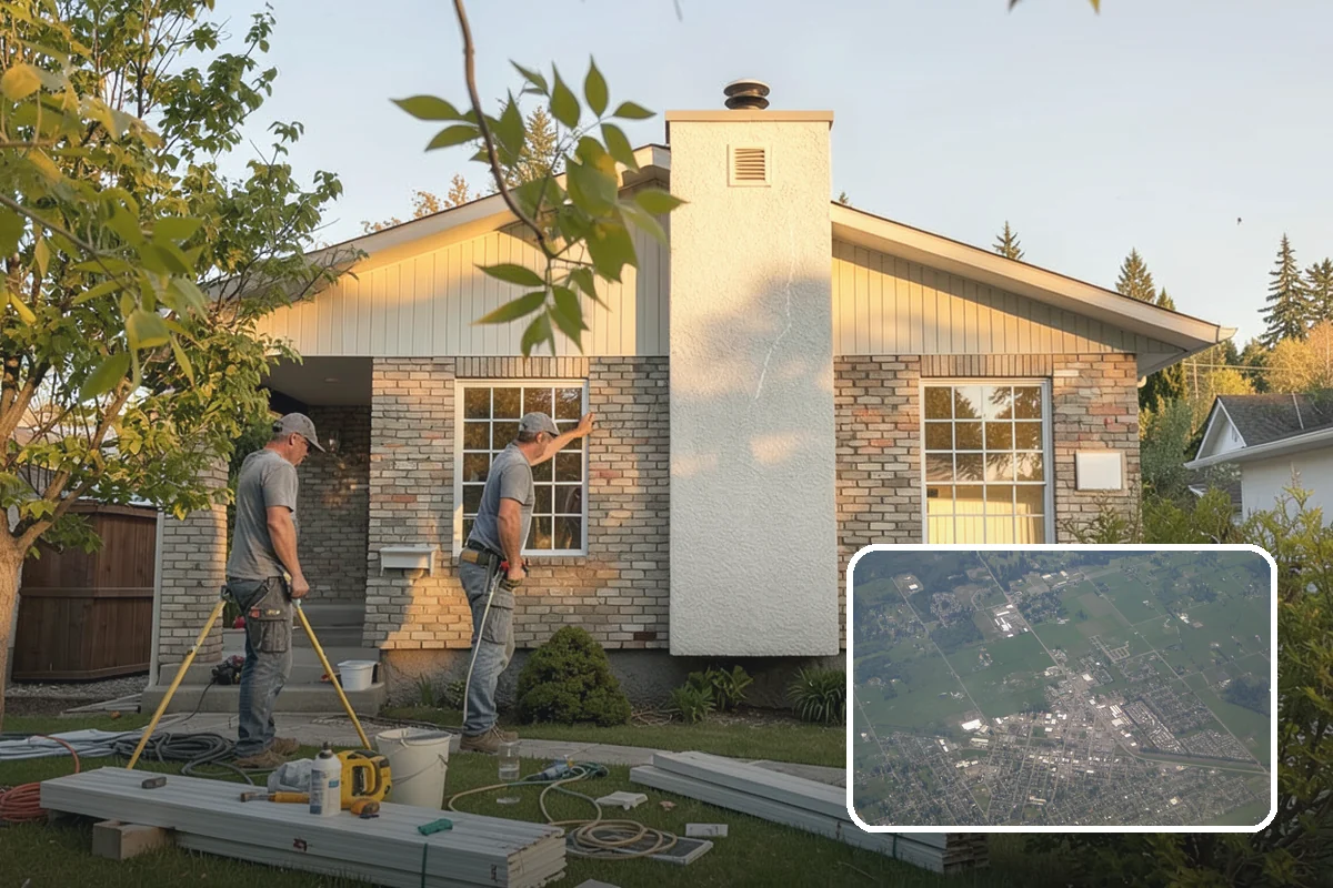 Porch Column Installation in Enumclaw, King County, WA - Provides genuine structural roof support