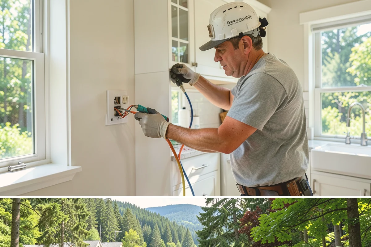 Porch Column Installation in Lake Forest Park, King County, WA - Column work fits any time of year, with dry weather preferred for exterior painting and finishing.