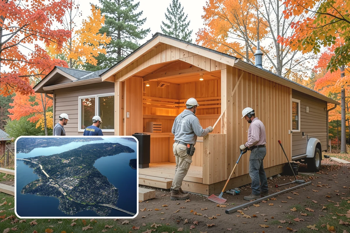 Porch Column Installation in Mercer Island, King County, WA - Provides genuine structural roof support