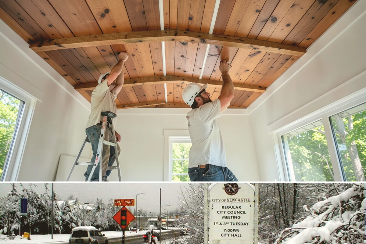Porch Column Installation in Newcastle, King County, WA - Column work fits any time of year, with dry weather preferred for exterior painting and finishing.