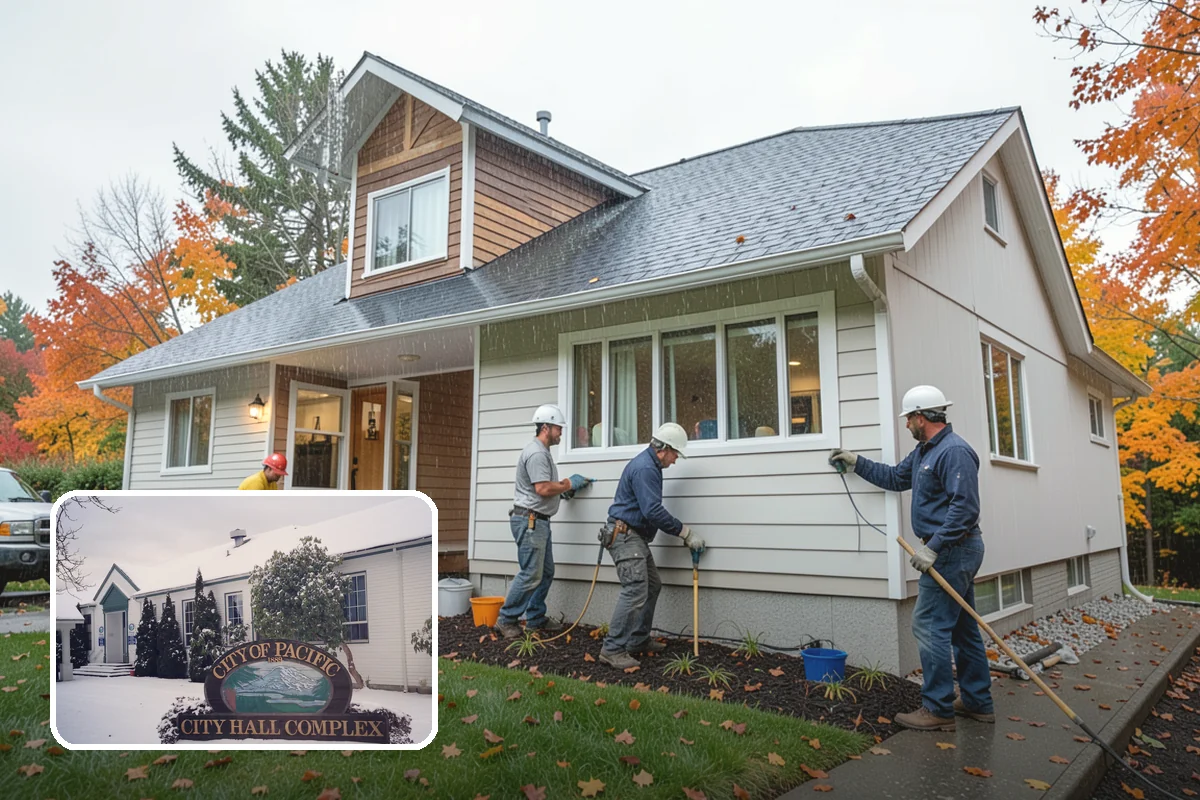 Porch Column Installation in Pacific, King County, WA - Provides genuine structural roof support