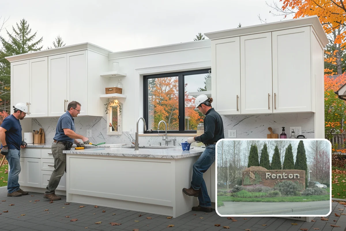 Porch Column Installation in Renton, King County, WA - Provides genuine structural roof support