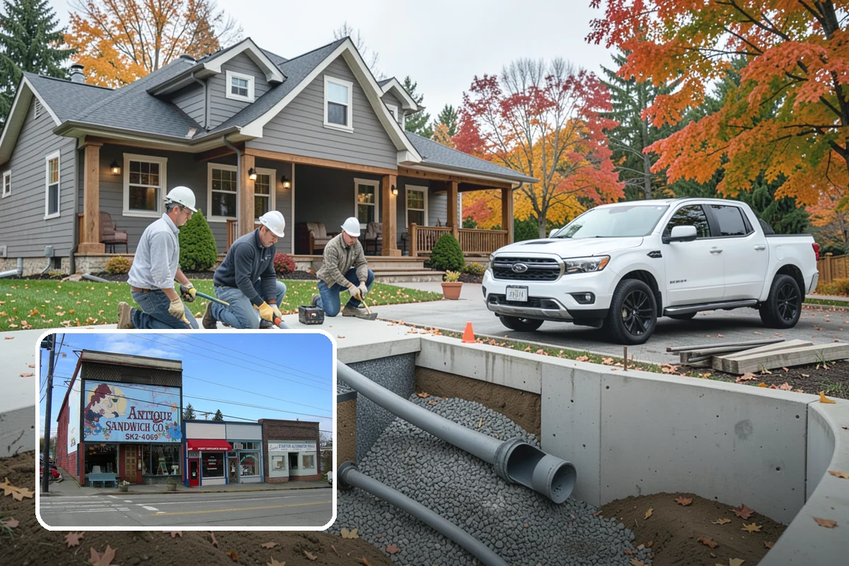 Porch Column Installation in Ruston, Pierce County, WA - Provides genuine structural roof support
