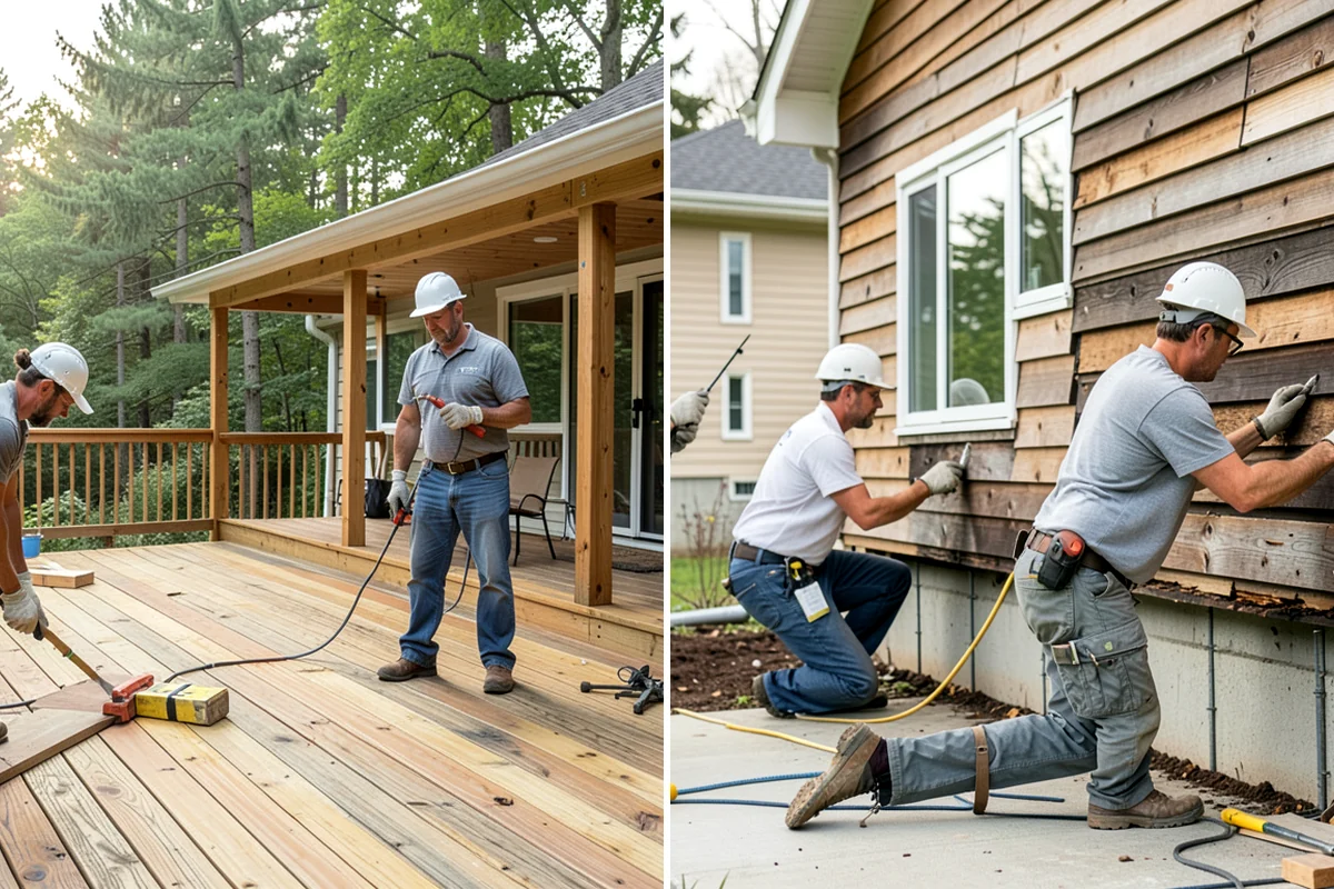 Porch Column Installation in Seattle, King County, WA - Assess load requirements and design style
