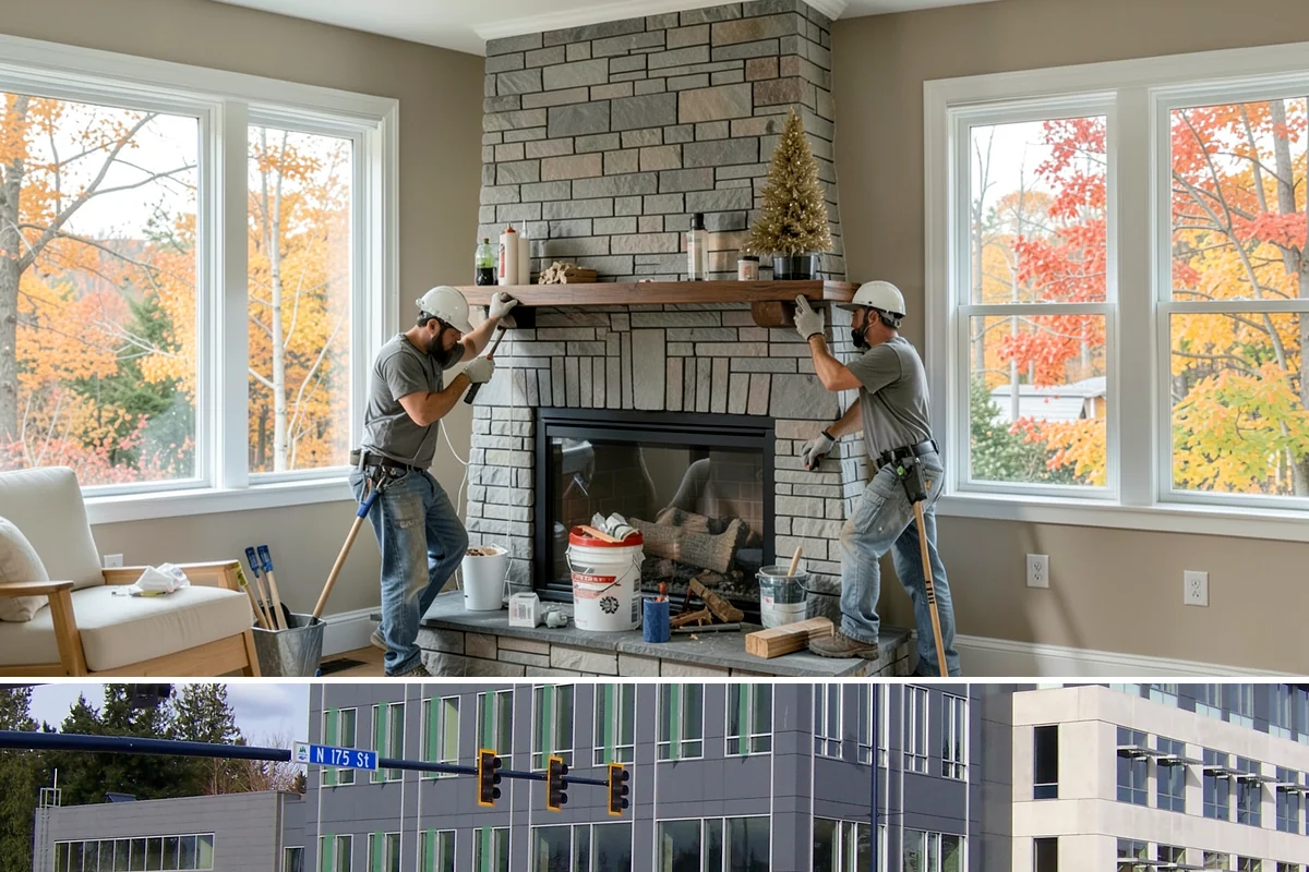 Porch Column Installation in Shoreline, King County, WA - Column work fits any time of year, with dry weather preferred for exterior painting and finishing.