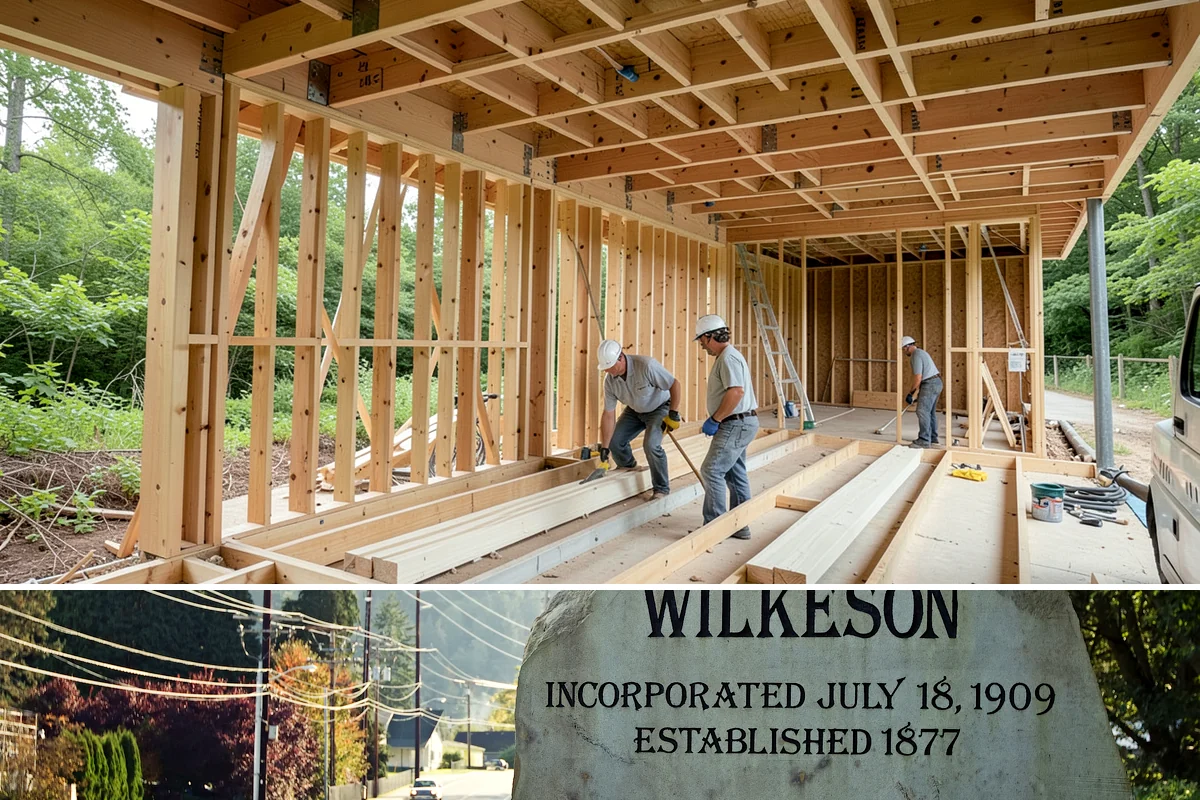 Porch Column Installation in Wilkeson, Pierce County, WA - Column work fits any time of year, with dry weather preferred for exterior painting and finishing.