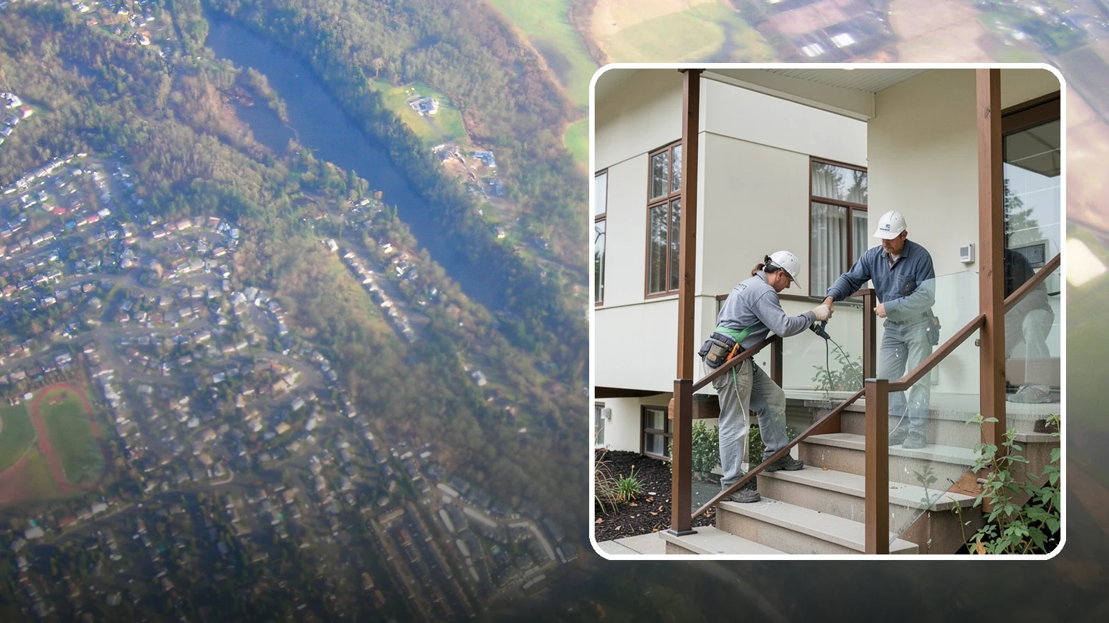 Porch Railing Installation in Algona, King County, WA - Porch railing installation that combines safety, code compliance, and architectural charm.