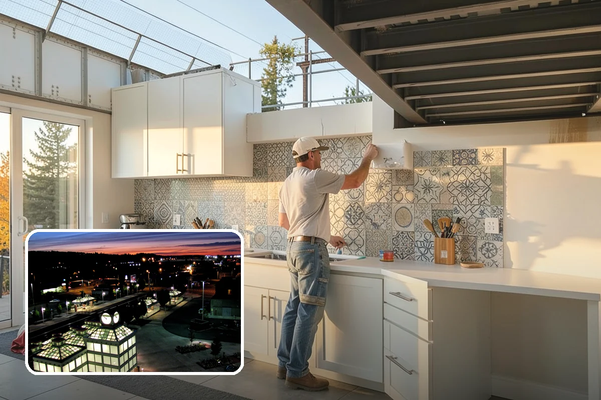 Porch Railing Installation in Auburn, King County, WA - Meets code for raised porch safety