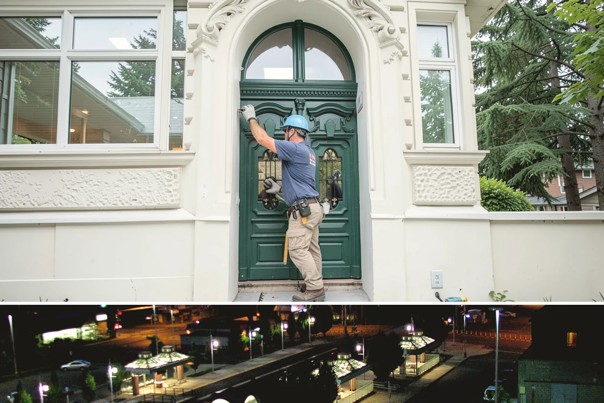 Porch Railing Installation in Auburn, King County, WA - Railing installation works in any season and is a popular refresh before spring and summer entertaining.