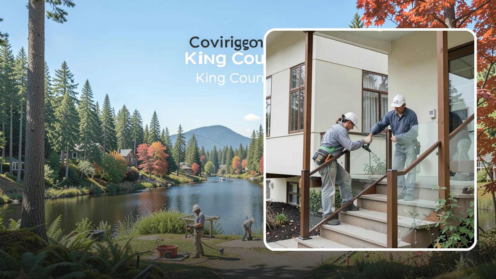 Porch Railing Installation in Covington, King County, WA - Porch railing installation that combines safety, code compliance, and architectural charm.