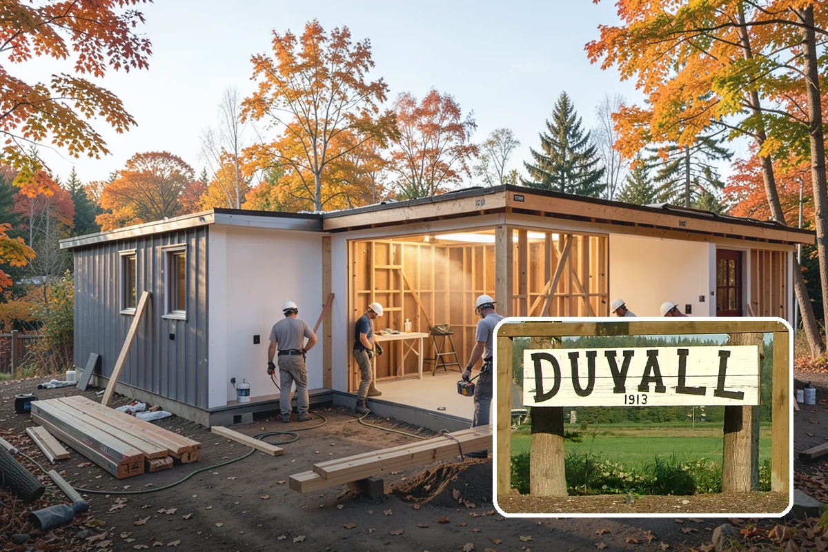 Porch Railing Installation in Duvall, King County, WA - Meets code for raised porch safety