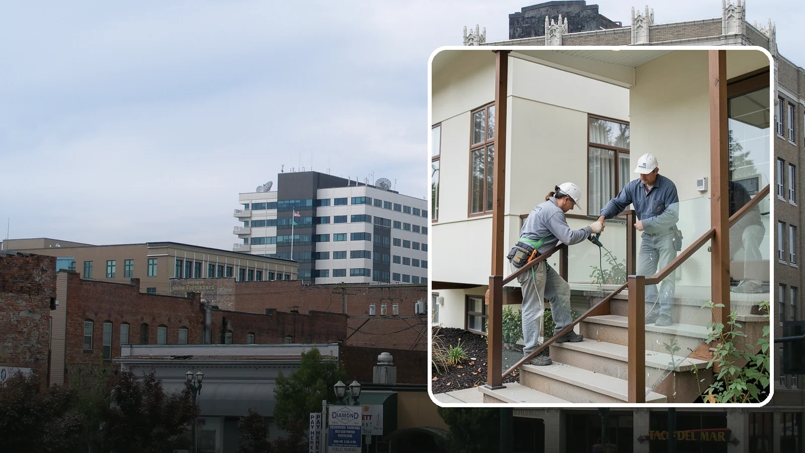 Porch Railing Installation in Everett, Snohomish County, WA - Porch railing installation that combines safety, code compliance, and architectural charm.