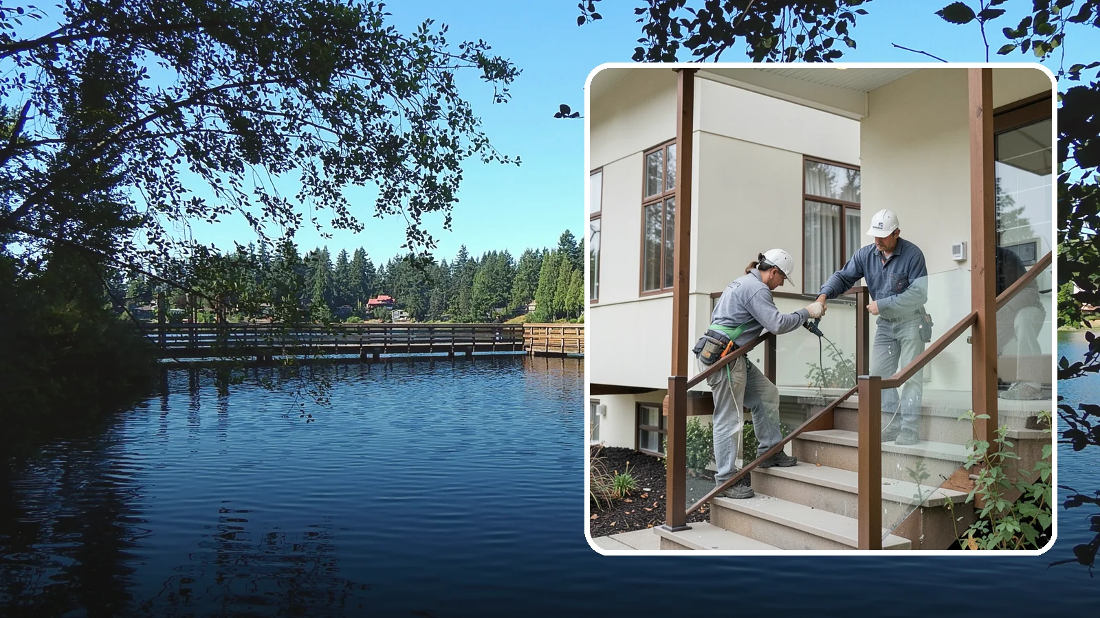 Porch Railing Installation in Federal Way, King County, WA - Porch railing installation that combines safety, code compliance, and architectural charm.