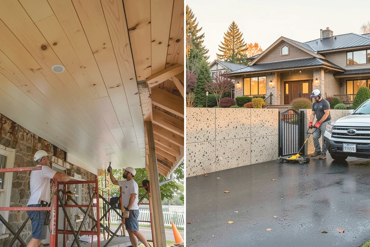 Porch Railing Installation in Index, Snohomish County, WA - Review railing styles and code requirements