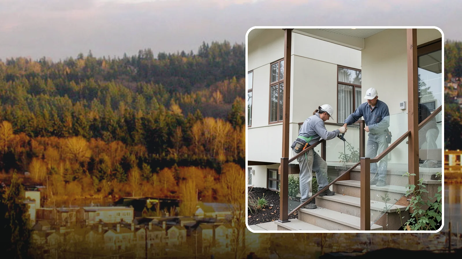 Porch Railing Installation in Kenmore, King County, WA - Porch railing installation that combines safety, code compliance, and architectural charm.