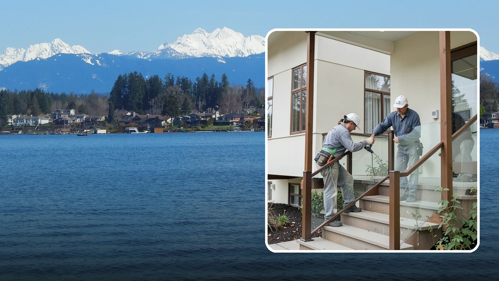 Porch Railing Installation in Lake Stevens, Snohomish County, WA - Porch railing installation that combines safety, code compliance, and architectural charm.