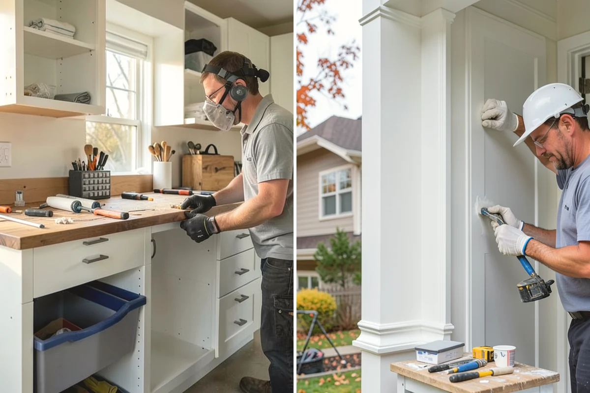 Porch Railing Installation in Lake Stevens, Snohomish County, WA - Review railing styles and code requirements